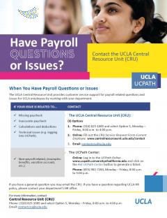 Have Payroll Questions or Issues?
