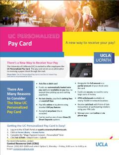 UC Personalized Pay Card