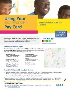 Using Your Instant Pay Card